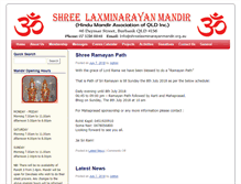 Tablet Screenshot of laxminarayan.com.au